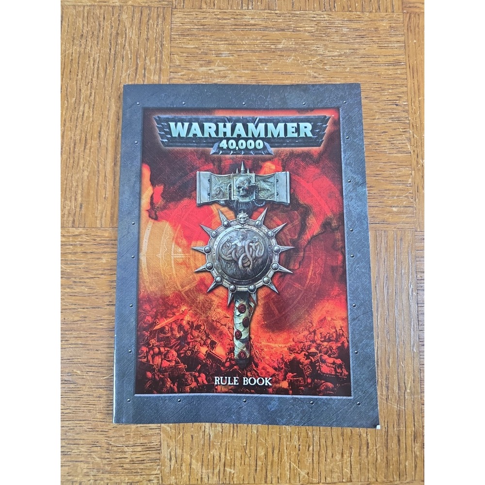 Warhammer 40,000 40K Mini 2008 Rule Book